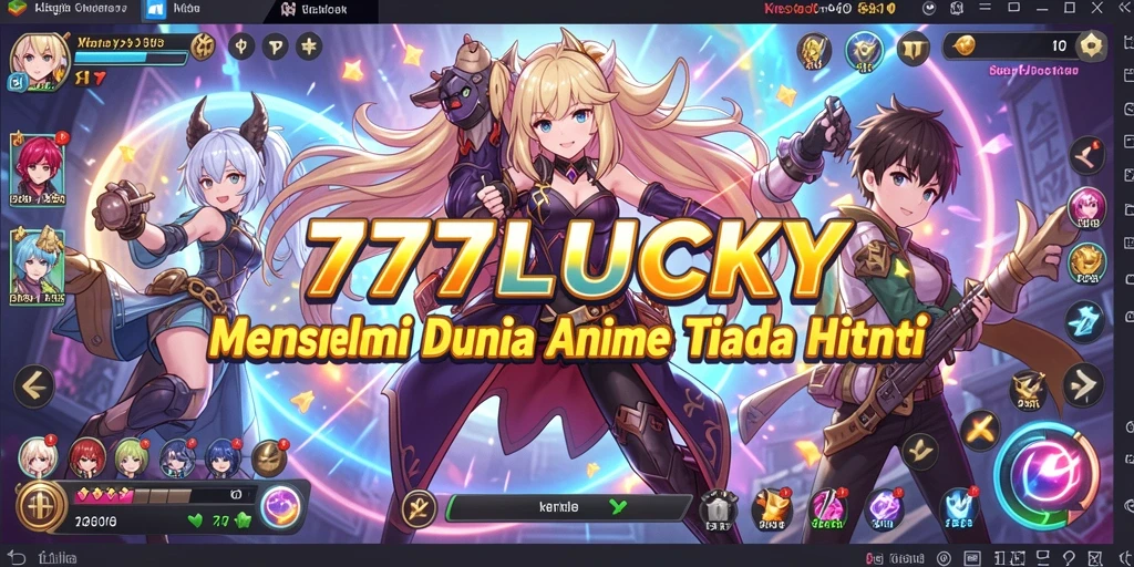 Tampilan gameplay yang seru dengan aksi Anime yang memukau.