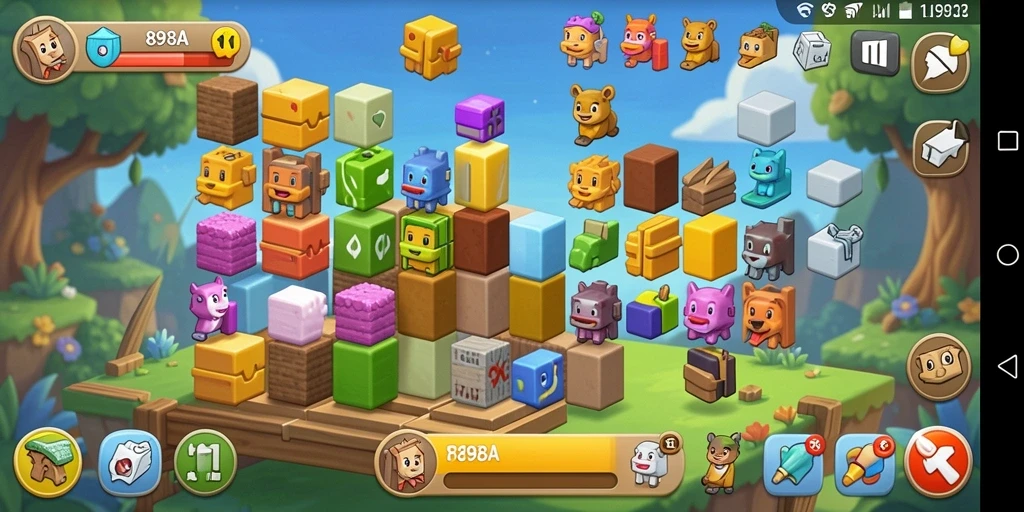 Screenshot 898A menunjukkan gameplay seru dari game Puzzle.