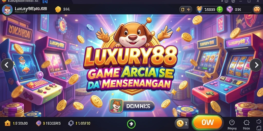 Tampilan seru gameplay LUXURY88 yang penuh tantangan.