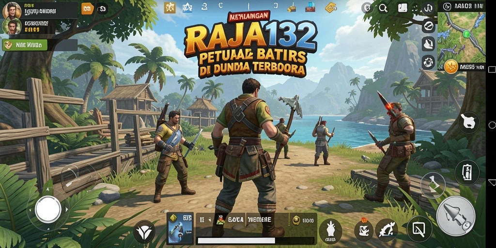 Tampilan gameplay Open World yang menakjubkan dari RAJA132.