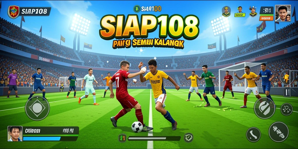 Tampilan gameplay seru dalam SIAP108 yang memacu adrenalin pemain.