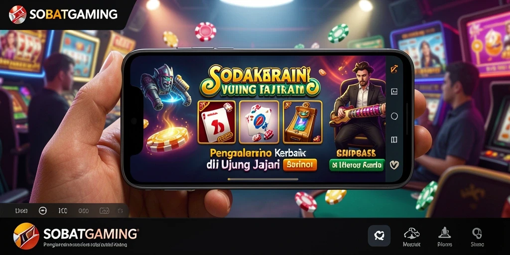 Tampilan gameplay Kasino yang menarik dari SOBATGAMING.