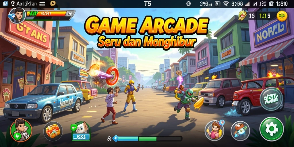 Tampilan gameplay T6 yang seru dan menantang.