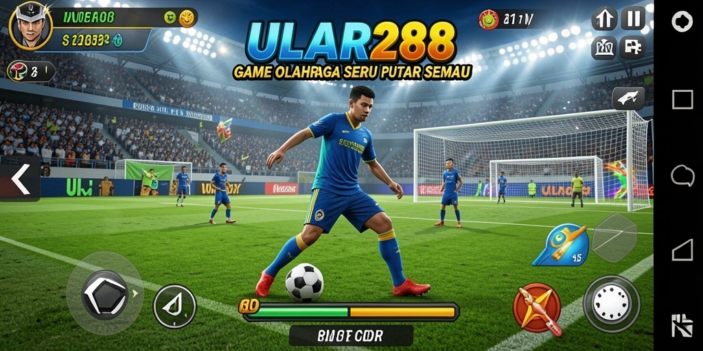 Tampilkan aksi seru dalam permainan olahraga ULAR288.